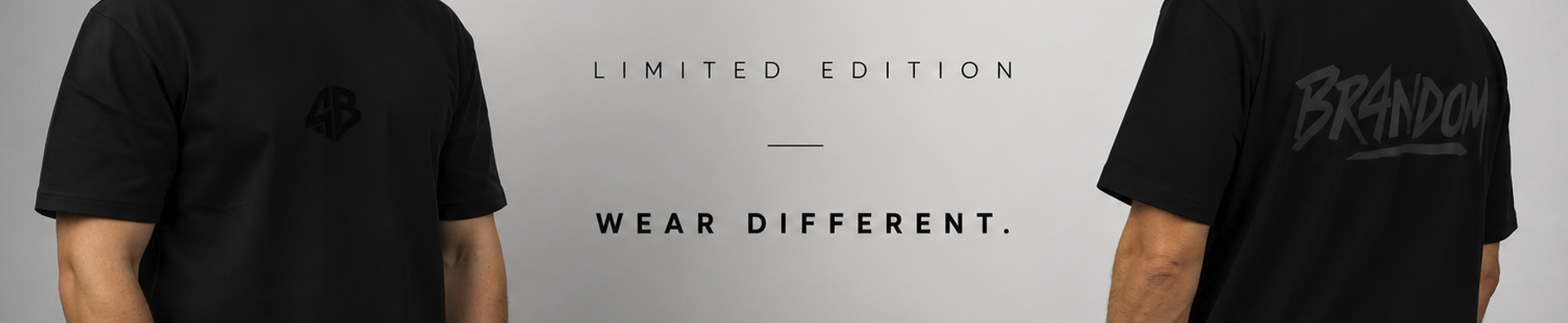 BR4NDOM. Limited Edition. Wear different.